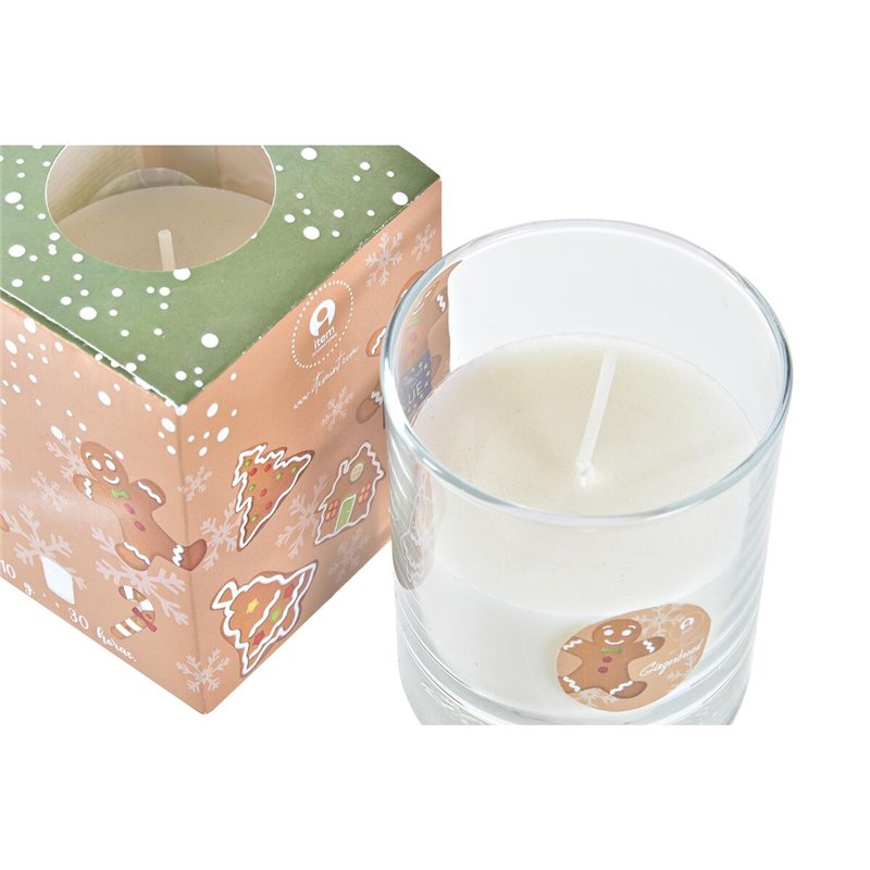 Image secondaire de Bougie DKD Home Decor Noël Père Noël Casse-Noisette (8 x 8 x 9 cm) (3 Unités)