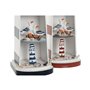 Figurine Décorative Home ESPRIT Bleu Rouge Phare 14 x 16 x 52 cm (2 Unités)