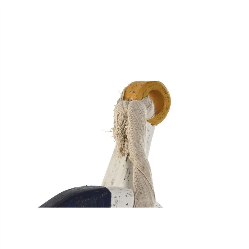 Image secondaire de Figurine Décorative Home ESPRIT Blanc Naturel Blue marine 34 x 9 x 45 cm