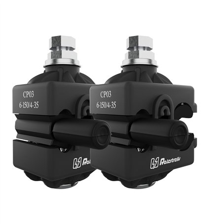 Lot de 2 connecteurs edf de perçage electrique aérien d'isolation pour câbles avec courant