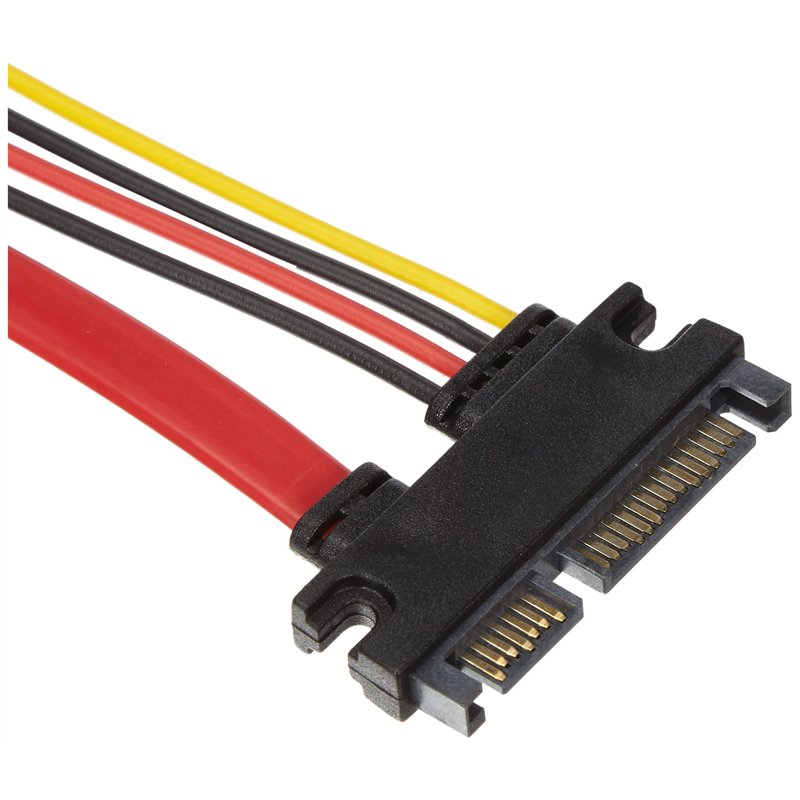 Image secondaire de PremiumCord Câble d'extension SATA 22 Broches/M - SATA 22 Broches/F