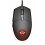 Trust Gaming Ensemble Clavier et Souris GXT 838 Azor – Clavier avec Disposition QWERTY UK, éclairage LED, 8 Touches Anti-ghostin