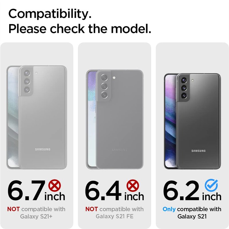 Image secondaire de Spigen Tough Armor Coque Compatible avec Samsung Galaxy S21 - Gunmetal