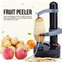 Eplucheur électrique de pommes de terre, Acier inoxydable ABS DC6V 0.5 A Eplucheur électrique avec mise hors tension automatique