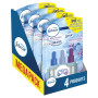Febreze 3Volution Recharges Eveil Printanier pour Diffuseur Électrique, 4 x 20ml, Désodorisant Maison avec Programmation Intelli