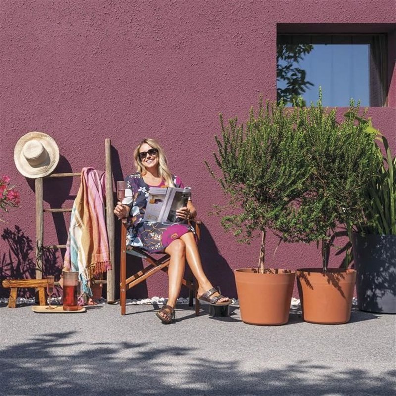 Image secondaire de Pot de fleurs - DEROMA - Origin - 45 L - Terre cuite