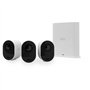 Arlo Ultra 2 - Pack de 3 caméras de surveillance Wifi sans fil - Blanc - 4K - Batterie de 6 mois- Champ de vision a 180°
