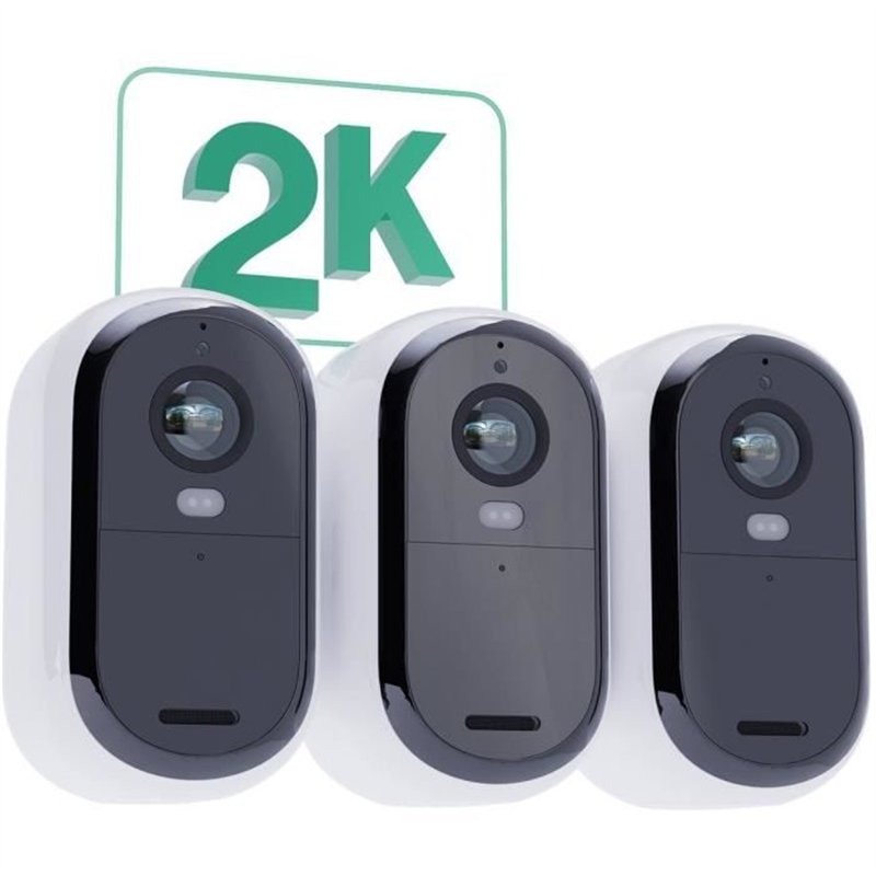 Image secondaire de Caméra de sécurité connectée - ARLO - Essential2 - Pack de 3 - Résolution 2K - Vision nocturne couleur