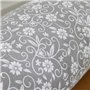 Coussin Polochon - TODAY - CHARME - Imprimé Gris foncé Capucine - 45 x 15 cm