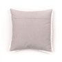 Coussin - TODAY - CHARME - Chambray x Dentelle Berenice - 40 x 40 cm