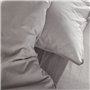 Housse de couette - TODAY - CHARME - Chambray - Gris clair Constance - 260 x 240 cm