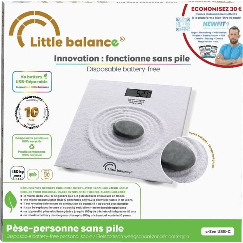 Image secondaire de Pese-personne - LITTLE BALANCE - USB-C - Zen