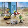 PLAYMOBIL - 71650 - Ouvriers et chantier