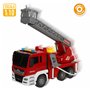 Camion de pompier son et lumière Speed & Go 34 x 25 x 12 cm (4 Unités)