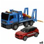 Camion Autotransporteur Speed & Go 26 x 13 x 9 cm (6 Unités)