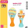 Jouet musical Winfun 7 x 17 x 7 cm (6 Unités)