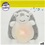Peluche musicale Colorbaby Plastique 16 x 14 x 14 cm (6 Unités)