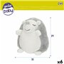 Peluche musicale Colorbaby Plastique 16 x 14 x 14 cm (6 Unités)