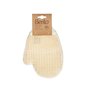Gant Exfoliant Berilo B7083-12 Blanc Beige (12 Unités)