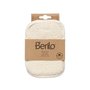 Gant Exfoliant Berilo B7081-5 Blanc Beige (12 Unités)