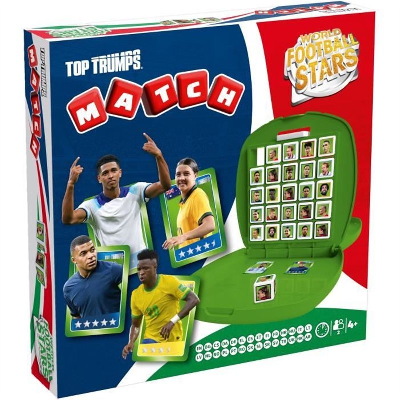 MATCH World Football Stars 2025 - Jeu de société - WINNING MOVES