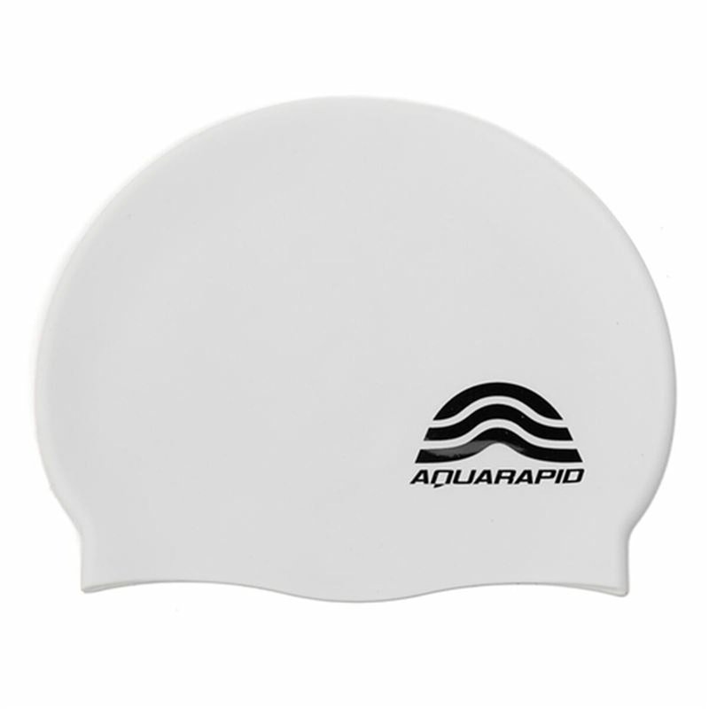 Bonnet de bain Aquarapid Cuffia Blanc Silicone
