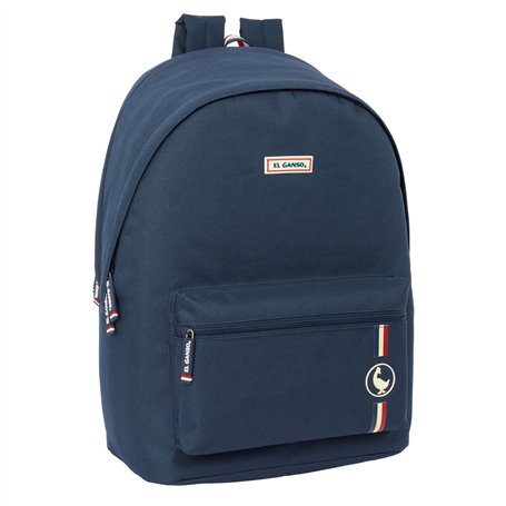 Sac à Dos pour Portable et Tablette avec Sortie USB El Ganso Eclipse Blue marine