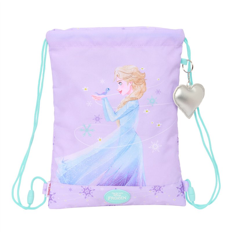 Sac à dos serré par des ficelles Frozen Spirit Lila 26 x 34 x 1 cm