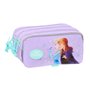 Trousse Fourre-Tout Triple Frozen Spirit Lila 21