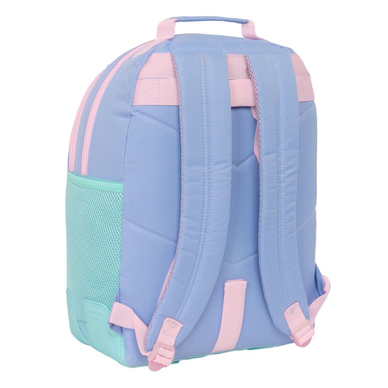 Image secondaire de Cartable Munich Mellow Bleu Rose Celeste 32 x 42 x 15 cm