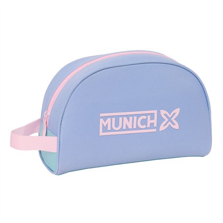 Nécessaire de Voyage Munich Mellow Bleu Rose Bleu ciel 28 x 18 x 10 cm