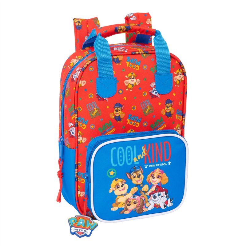 Sac à dos enfant The Paw Patrol Cool Bleu Rouge 20 x 28 x 8 cm