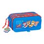 Trousse Fourre-Tout Triple The Paw Patrol Cool Bleu Rouge 21