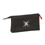Trousse Fourre-Tout Triple Munich Vulcan Noir 22 x 12 x 3 cm