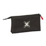 Trousse Fourre-Tout Triple Munich Vulcan Noir 22 x 12 x 3 cm