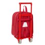 Cartable à roulettes Sevilla Fútbol Club Rouge 22 x 27 x 10 cm