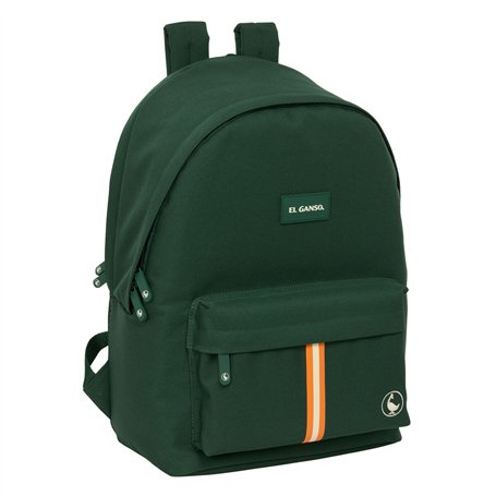 Sac à Dos pour Portable et Tablette avec Sortie USB El Ganso Basics Vert