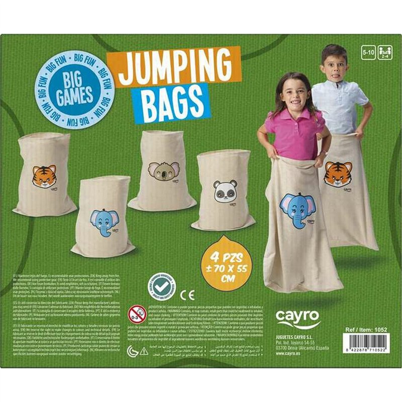 Image secondaire de Jeu dhabileté Cayro Jumping bags 4 Pièces