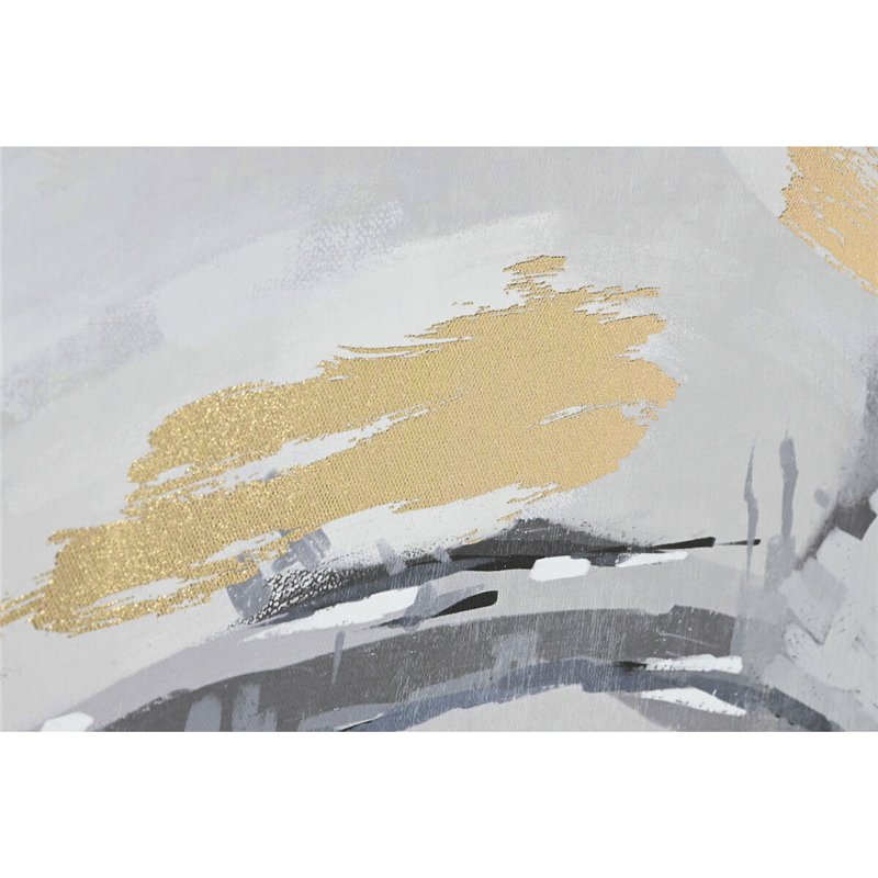 Image secondaire de Cadre DKD Home Decor Blanc Noir Gris Doré Eléphant Colonial 100 x 4 x 140 cm (2 Unités)