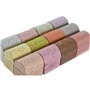 Boîte à bijoux DKD Home Decor Multicouleur Métal Bois de manguier 4 x 5 x 5 cm (12 Unités)