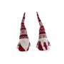 Décorations de Noël DKD Home Decor Blanc Rouge Gnome 16 x 11 x 42 cm (2 Unités)