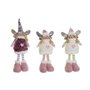 Décorations de Noël DKD Home Decor Multicouleur Elfe 13 x 7 x 35 cm (3 Unités)