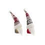 Décorations de Noël DKD Home Decor Multicouleur Gnome 7 x 7 x 25 cm (2 Unités)