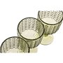 Set de Verres Home ESPRIT Vert Verre 260 ml (6 Unités)