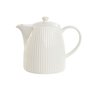 Théière Home ESPRIT Blanc Porcelaine 1 L