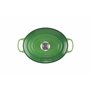 Le Creuset Signature 21178274082430 Cocotte en fonte ovale avec couvercle, Ø 27 cm, compatible avec tous les types de plaques de