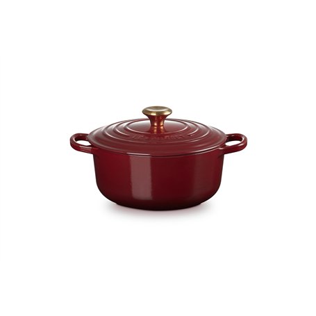 Le Creuset Cocotte Signature en Fonte Émaillée avec Couvercle