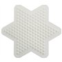 Hama - 270 - Loisir Créatif - Midi Plaque - Petite Étoile, Blanc