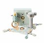 Nuby Ensemble cadeau pour bébé Animal Adventures - Ensemble de souvenirs en 3 pièces - Doudou