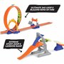 Driven by Battat Kit de saut pour cascades Stunt Jump Extreme-Circuit 16 pièces avec anneau de feu, rampe d'atterrissage et 1 ti